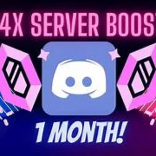 ×14 SERVER BOOST DISCORD 1 MONTH