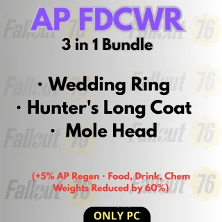 AP FDCWR ・Wedding Ring・Hunter's Long Coat・Mole Head