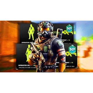 MONSTER ENERGY BUNDLE CoD BLACKOPS 6 (6 codes) 