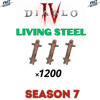 DIABLO 4 LIVING STEEL + BONUS