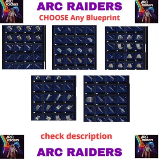 Any Blueprints / Prices listed in description