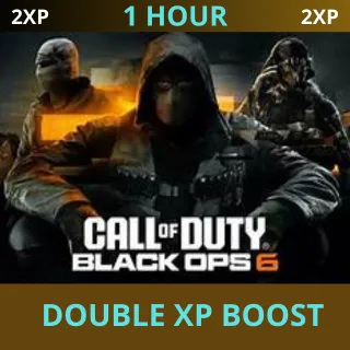 Call of Duty: Black Ops 6 - Double XP Boost 1 HOUR