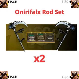 FISCH  Onirifalx Rod Set x2