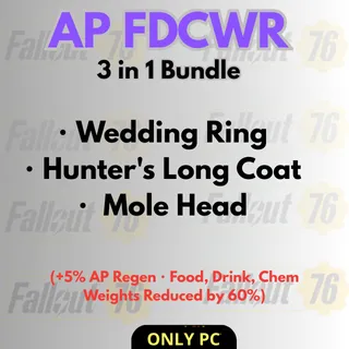 AP FDCWR ・Wedding Ring・Hunter's Long Coat・Mole Head