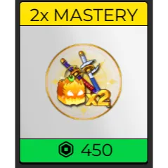 2X Mastery - Blox Fruits [450R]