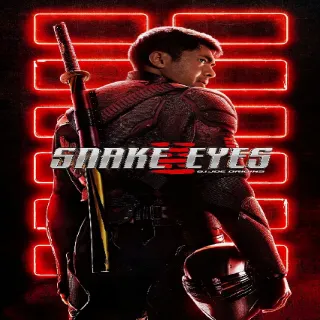 Snake Eyes: G.I. Joe Origins 4K VUDU