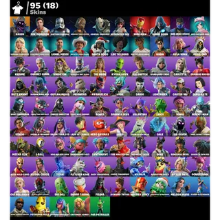 Fortnite Account | 95 Skins | Aerial Assault Trooper | Raven | 1000 V-Bucks | Full Access