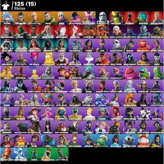 Fortnite Account | 125 Skins | Galaxy Grappler | Paradigm | Goku Black | 4 Exclusives | Full Access