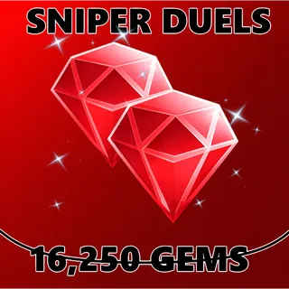 Sniper Duels Gems | 16,250