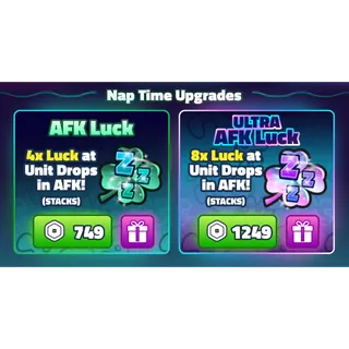 AFK Luck And ULTRA AFK Luck - SPONGEBOB TOWER DEFENSE