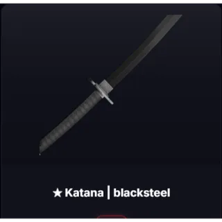 KATANA BLACKSTEEL (SI) STANDARD ISSUE - SNIPER DUELS