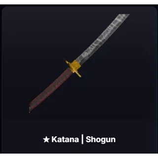 KATANA SHOGUN (MC) MINT CONDITION - SNIPER DUELS