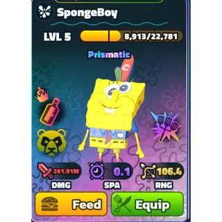PRISMATIC SPONGEBOY NC/HYDRO