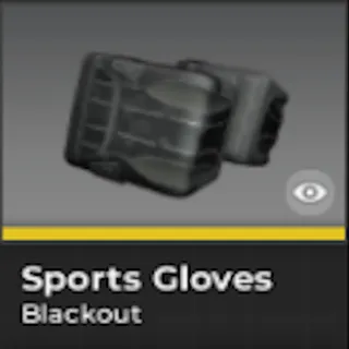BLOXSTRIKE SPORTS GLOVES BLACKOUT