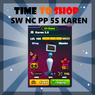 Karen 2.0 SW NC PP 5S - SPONGEBOB TOWER DEFENSE