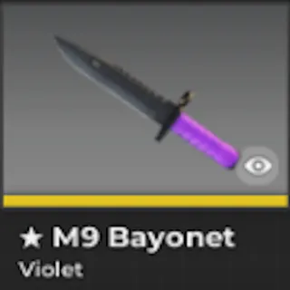 BLOXSTRIKE M9 BAYONET VIOLET