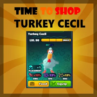 TURKEY CECIL - SPONGEBOB TOWER DEFENSE