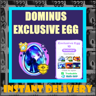 Dominus Exclusive Egg - Game Items - Gameflip