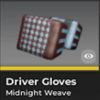 BLOXSTRIKE DRIVER GLOVES MIDNIGHT WEAVE(FIELD-TESTED)