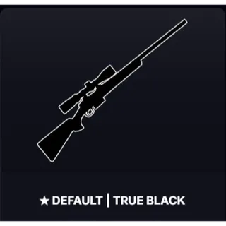 DEFAULT TRUE BLACK (MC) MINT CONDITION - SNIPER DUELS