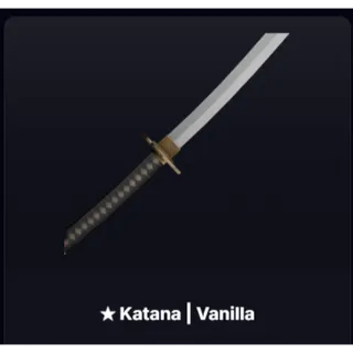 KATANA VANILLA (MC) MINT CONDITION - SNIPER DUELS