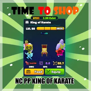 GOLD SERIAL Neptune Crown King of Karate | Spongebob Tower Defense