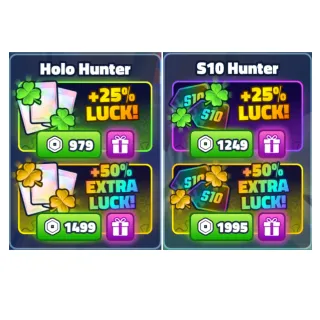 HOLO HUNTER + S10 HUNTER - Spongebob Tower Defense