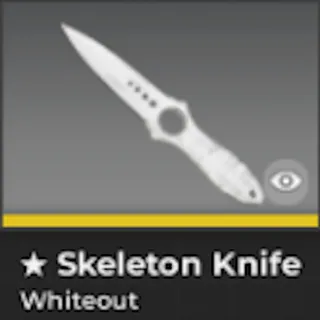 BLOXSTRIKE SKELETON KNIFE WHITEOUT