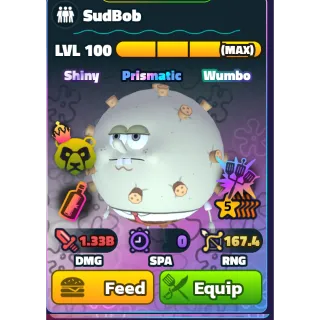 SPONGEBOB TOWER DEFENSE - SW SUDBOB  5⭐STARS  /NC/HYDRO