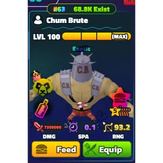 5s Maxed Chum Brute #63 | Spongebob Tower Defense