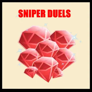 Sniper Duels Gems | 16,250