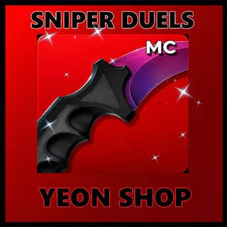 Sniper Duels | karambit Sunset | Mint Condition