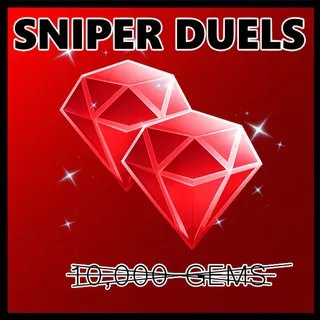 Sniper Duels Gems | 10,000 GEMS
