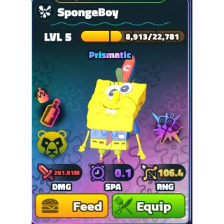 PRISMATIC SPONGEBOY NC/HYDRO