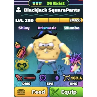 SPONGEBOB TOWER DEFENSE - RAINBOW SERIAL SW BLACKJACK SQUAREPANTS SUPER STAR HYDRO