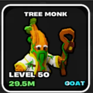 level 50 tree monk
