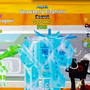 Strawberry Elephant Aqua