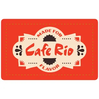 $100 Cafe Rio Gift card with pin
