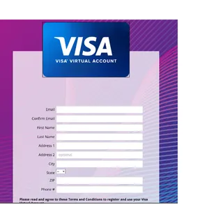 $100.00 USD Visa Virtual Gift Card--bill not yet registered--Automatic delivery