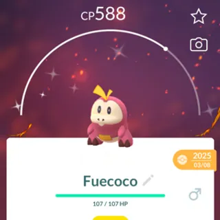 Shiny Fuecoco
