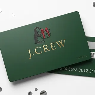 $75.00 USD JCREW gift card