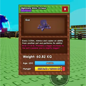 Nightmare Mimic Octopus 60kg+