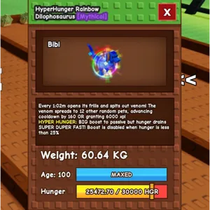 Rainbow Hatched Dilo