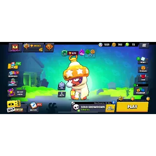 Brawl stars Clash of Clans And Clash royale bundle  account 15K trophies stacked skins