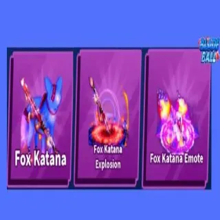 Fox Katana Full Set
