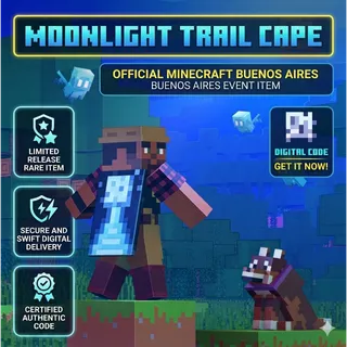 Minecraft Moonlight Trail Cape