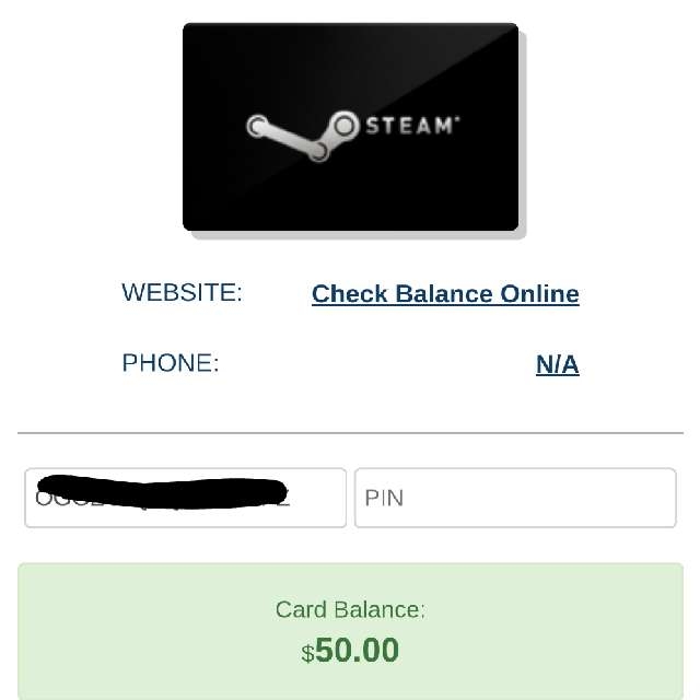 How To Check Steam Gift Card Balance Online - Prestmit