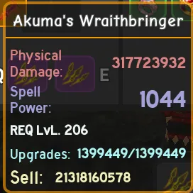 Akuma’s Wraithbringer