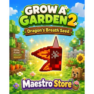 DRAGON'S BREATH SEED - GROW A GARDEN 2 | GAG 2