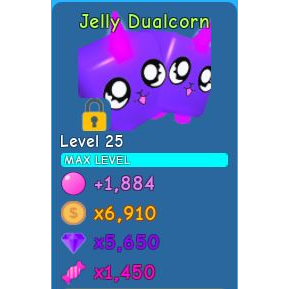 Other 1x Jelly Dualcorn Lvl 25 In Game Items Gameflip - jelly roblox gta 5